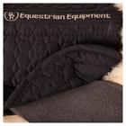 Amortisseur Fourrure de mouton Canal vertébral libre + 4 Coussins BR Noir-beige