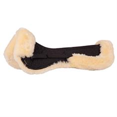 Amortisseur Fourrure de mouton Canal vertébral libre + 4 Coussins BR Noir-beige