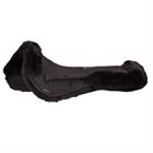 Amortisseur Fourrure de mouton Canal vertébral libre + 4 Coussins BR Noir-noir