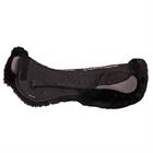 Amortisseur Fourrure de mouton Canal vertébral libre + 4 Coussins BR Noir-noir