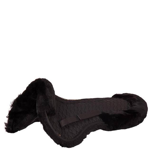 Amortisseur Fourrure de mouton Canal vertébral libre BR Noir-noir
