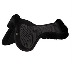 Amortisseur Gel Doux Fourrure de mouton BR Noir-noir