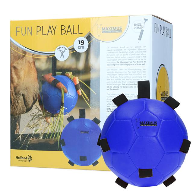 Ballon Maximus Fun Play Ball Bleu
