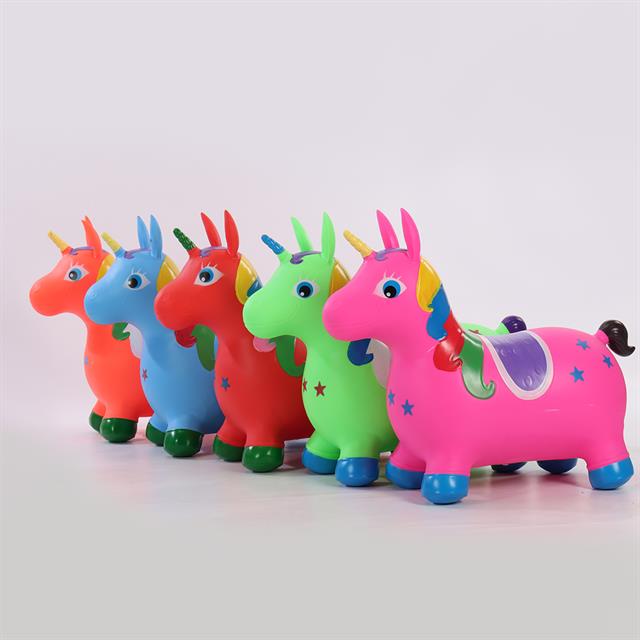 Ballon sauteur Unicorn Epplejeck  Rouge