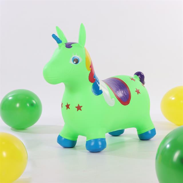 Ballon sauteur Unicorn Epplejeck  Vert