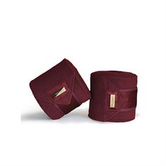 BANDAGES EQUESTRIAN STOCKHOLM NEW MAROON Rouge foncé