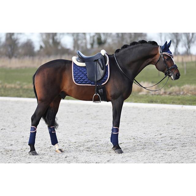 Bandes de polo HGAurum HORSEGEAR Bleu foncé