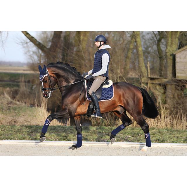 Bandes de polo HGAurum HORSEGEAR Bleu foncé