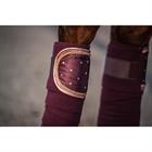 Bandes de polo HGAurum HORSEGEAR Rouge foncé