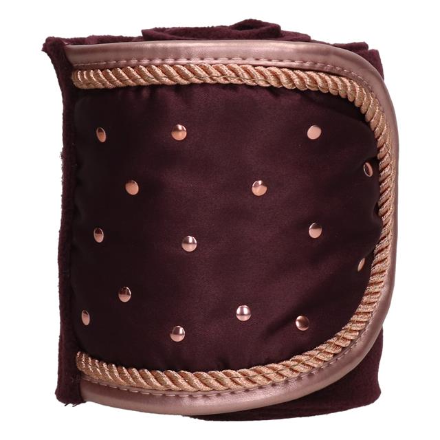 Bandes de polo HGAurum HORSEGEAR Rouge foncé