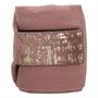Bandes de polo HGVelvet Dapple Horsegear Rose