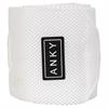 Bandes de polo Mesh Anky Blanc