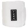 Bandes de polo Mesh Anky Blanc