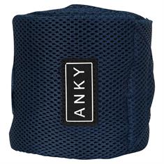 Bandes de polo Mesh Anky Bleu foncé