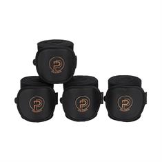 Bandes de polo Platinum Fleece Faux Leather Eskadron Noir