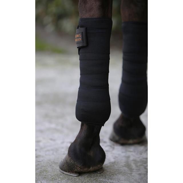 Bandes de travail Polar Fleece & Elastique Kentucky Noir