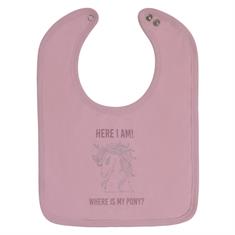 Bavoir Bobby QHP Rose