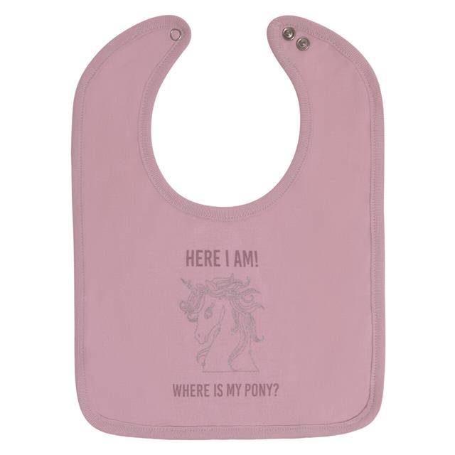 Bavoir Bobby QHP Rose