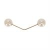 Bijoux de crinière Pearl 10-Pack QHP Blanc