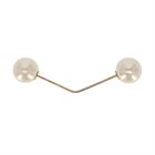 Bijoux de crinière Pearl 10-Pack QHP Blanc