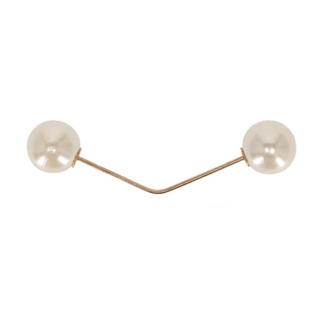 Bijoux de crinière Pearl 10-Pack QHP Blanc