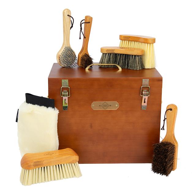 Boite de pansage complète Kentucky Marron
