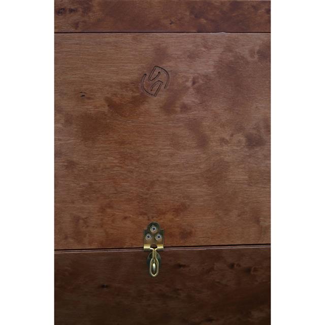 Boite de pansage de concours complète Show Kentucky Marron
