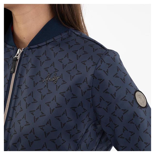 Bomber imprimé ANKY Bleu foncé