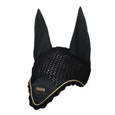 Bonnet anti-mouches Black Gold Equestrian Stockholm Noir-doré