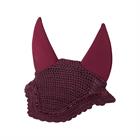 Bonnet anti-mouches Diamante Acoustic Soundless LeMieux Rouge foncé