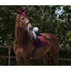 Bonnet anti-mouches Florence QHP Rouge foncé