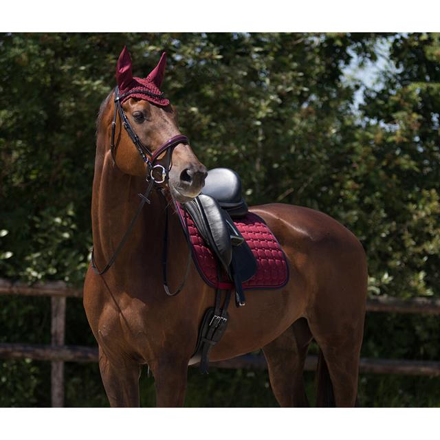 Bonnet anti-mouches Florence QHP Rouge foncé