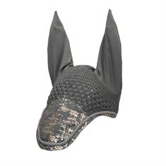 Bonnet anti-mouches HGVelvet Dapple Horsegear Gris