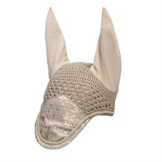 Bonnet anti-mouches HGVelvet Dapple Horsegear Marron clair