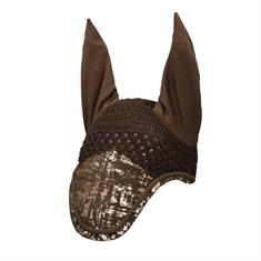 Bonnet anti-mouches HGVelvet Dapple Horsegear Marron