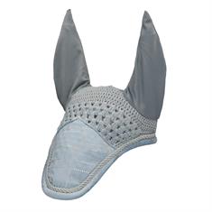 Bonnet anti-mouches HGVelvet Dot Horsegear Bleu clair
