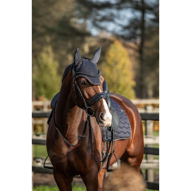 Bonnet anti-mouches HGWareham HORSEGEAR Bleu foncé
