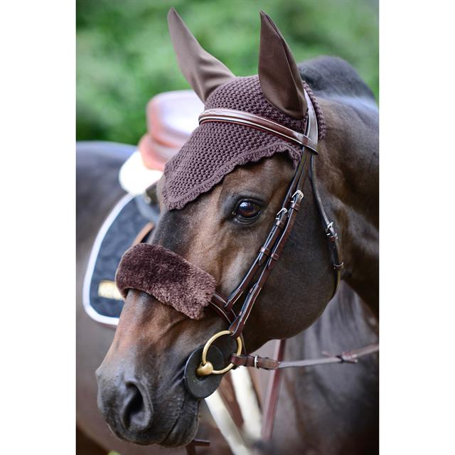 Bonnet anti-mouches Kentucky Marron