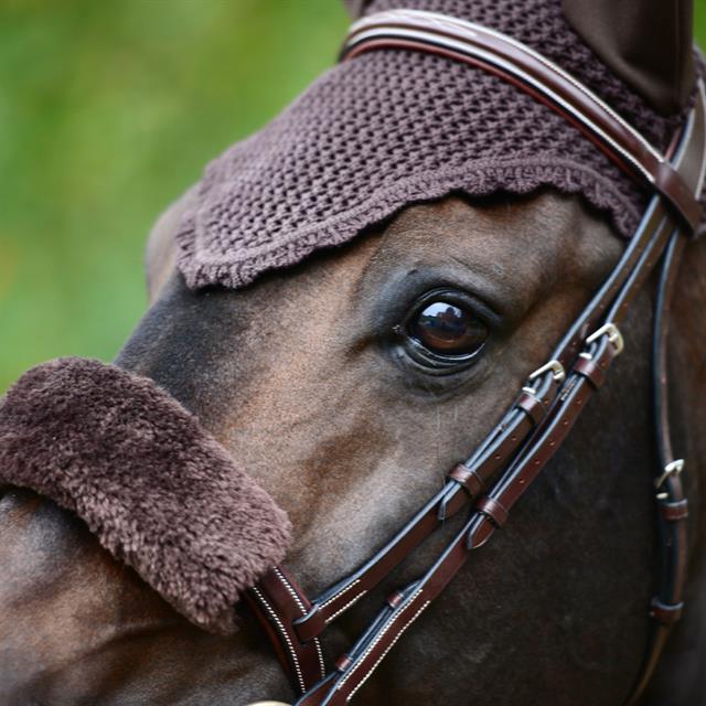 Bonnet anti-mouches Kentucky Marron