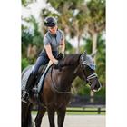 Bonnet anti-mouches Metallic Blue Equestrian Stockholm Gris-bleu