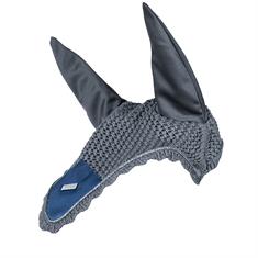 Bonnet anti-mouches Metallic Blue Equestrian Stockholm Gris-bleu