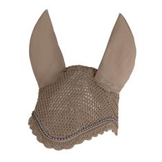 Bonnet anti-mouches Platinum Pearls Eskadron Marron clair
