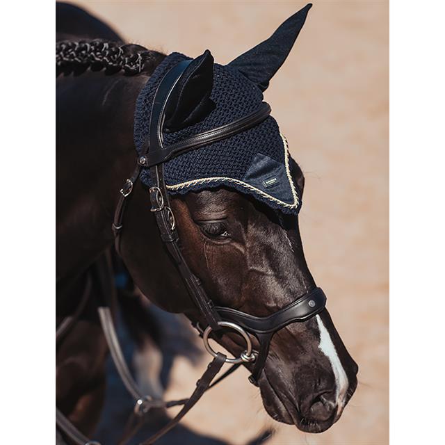 Bonnet anti-mouches Royal Classic Equestrian Stockholm Bleu foncé