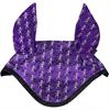Bonnet anti-mouches squelette d'Halloween QHP Violet