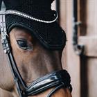 Bonnet anti-mouches Wellington Glitter Kentucky Noir