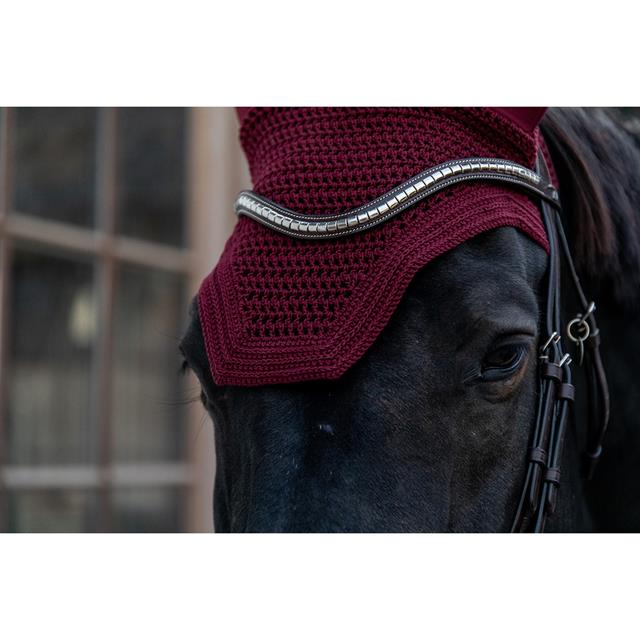 Bonnet anti-mouches Wellington Soundless Kentucky Rouge foncé