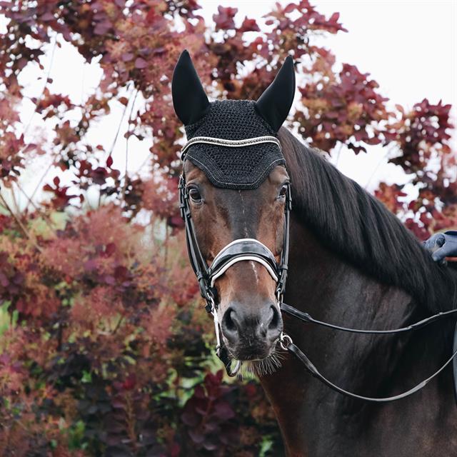 Bonnet anti-mouches Wellington Sparkling Kentucky Noir