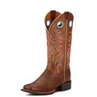 Bottes Cowboy Round Up Ryder Ariat Marron