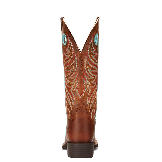 Bottes Cowboy Round Up Ryder Ariat Marron