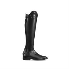Bottes Linus Slim Nubuk + Strass Cavallo Noir